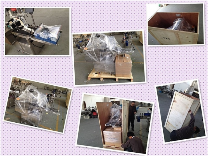 HAY SUS304 Servomotor Control automat PLC al mașinii de etichetare a sticlelor rotunde automate