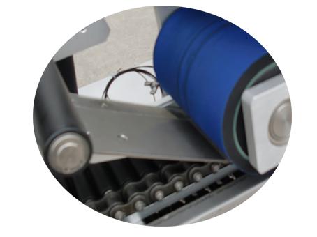 Mașină de etichetat sticle mici de 10 ml, cu autocolant cu etichetă cu strat dublu certificat