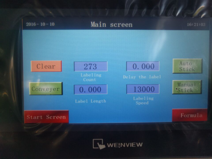 Mașină de etichetat flacon rotund de 10-50 ml pentru rujuri de cosmetice