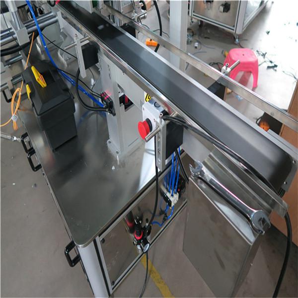 Mașina de etichetare a sticlei pătrate complet automată se înfășoară pentru 3000-5000B / H