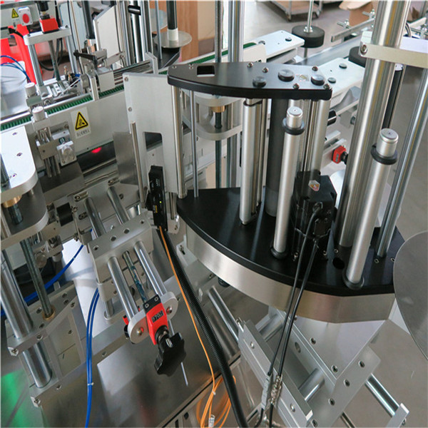 Șampon Mașină de etichetare a autocolantului pentru sticlă cosmetică 30-100 mm Lungime container