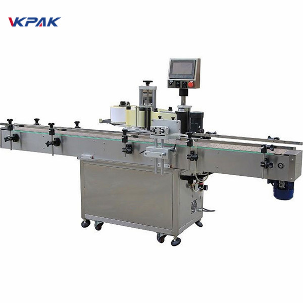 Mașină automată de etichetare a sticlelor rotunde autoadezive cu ulei automat