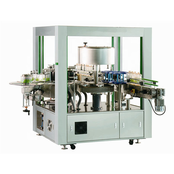 Mașină rotativă de etichetare față și spate