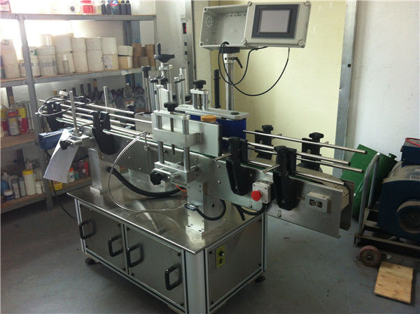 Mașină de etichetat autocolant cu sticlă rotundă de suc de fructe / legume pentru industria băuturilor