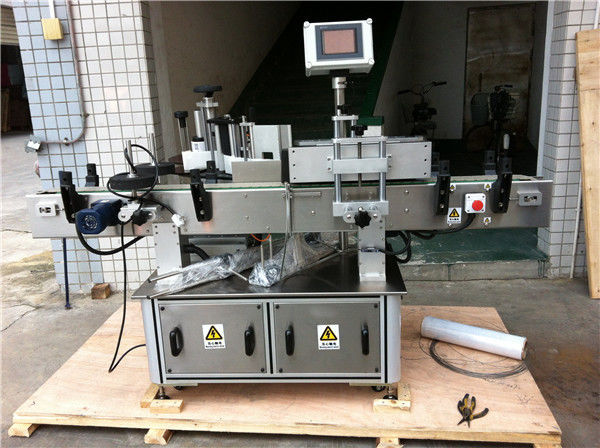 Mașină de etichetat autocolant cu sticlă rotundă de suc de fructe / legume pentru industria băuturilor